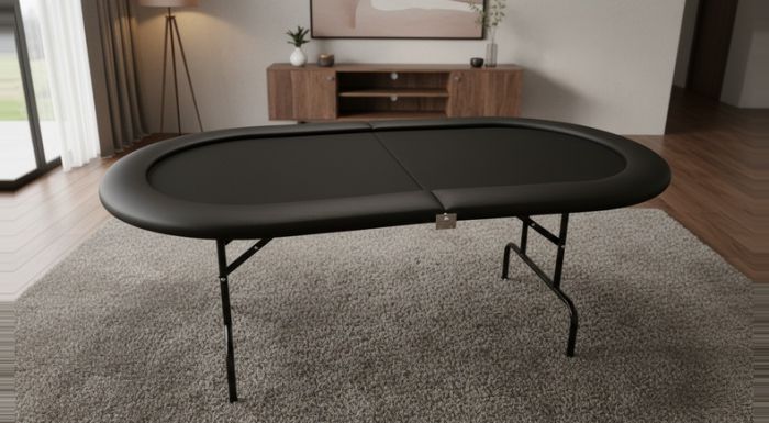Mesa de Poker Dobrável 8 Lugares Dobrável ao meio - Bra13